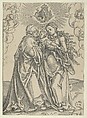 St Anne and the Virgin with the Child, Lucas Cranach the Elder German, Woodcut