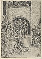 The Beheading of St. John the Baptist, Lucas Cranach the Elder German, Woodcut