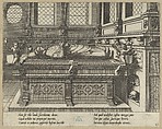 Twenty album pages with prints from the series ‘Coenotaphiorum’, Johannes van Doetecum I (Netherlandish, 1528/32–1605) or, Etching
