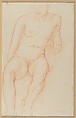 Study of a Nude, Charles-Albert Despiau  French, Red chalk