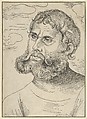 Luther as 'Junker Jorg', Lucas Cranach the Elder (German, Kronach 1472–1553 Weimar), Woodcut