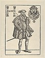Copy of Emperor Charles V, Lucas Cranach the Younger German, Woodcut