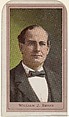 William J. Bryan, from the Heroes of the Spanish War series (T175), Kinney Brothers Tobacco Company ? American, Commercial color lithograph