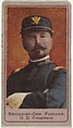 Brigadier-General Funston, United States Volunteers, from the Heroes of the Spanish War series (T175), Kinney Brothers Tobacco Company ? American, Commercial color lithograph