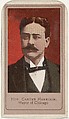 Honorable Carter Harrison, Mayor of Chicago, from the Heroes of the Spanish War series (T175), Kinney Brothers Tobacco Company ? American, Commercial color lithograph