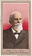 Honorable J. K. Jones, United States Senator from Arkansas, from the Heroes of the Spanish War series (T175), Kinney Brothers Tobacco Company ? American, Commercial color lithograph