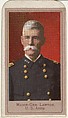 Major-General Lawton, United States Army, from the Heroes of the Spanish War series (T175), Kinney Brothers Tobacco Company ? American, Commercial color lithograph