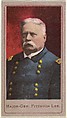 Major-General Fitzhugh Lee, from the Heroes of the Spanish War series (T175), Kinney Brothers Tobacco Company ? American, Commercial color lithograph