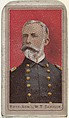 Rear-Admiral W. T. Sampson, from the Heroes of the Spanish War series (T175), Kinney Brothers Tobacco Company ? American, Commercial color lithograph
