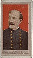 Rear-Admiral W. S. Schley, from the Heroes of the Spanish War series (T175), Kinney Brothers Tobacco Company ? American, Commercial color lithograph