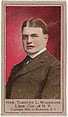 Honorable Timothy L. Woodruff, Lieutenant-Governor of New York, from the Heroes of the Spanish War series (T175), Kinney Brothers Tobacco Company ? American, Commercial color lithograph