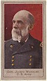 General Joseph Wheeler, United States Army, from the Heroes of the Spanish War series (T175), Kinney Brothers Tobacco Company ? American, Commercial color lithograph