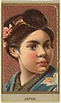 Japan, from the Races of Mankind series (T181) issued by Abdul Cigarettes, Abdul Cigarettes American, Commercial color lithograph