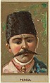 Persia, from the Races of Mankind series (T181) issued by Abdul Cigarettes, Abdul Cigarettes American, Commercial color lithograph