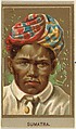 Sumatra, from the Races of Mankind series (T181) issued by Abdul Cigarettes, Abdul Cigarettes  American, Commercial color lithograph