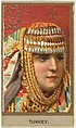 Turkey, from the Races of Mankind series (T181) issued by Abdul Cigarettes, Abdul Cigarettes  American, Commercial color lithograph