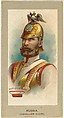 Fatigue Cap, Chevallier Guard, Russia, from the Military Uniforms series (T182) issued by Abdul Cigarettes, Abdul Cigarettes American, Commercial color lithograph