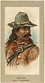 Rural Gendarme, Mexico, from the Military Uniforms series (T182) issued by Abdul Cigarettes, Abdul Cigarettes American, Commercial color lithograph