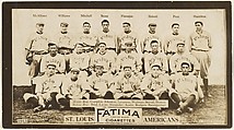 St. Louis Browns, American League, from the "Baseball Team" series (T200), issued by Liggett & Myers Tobacco Company to promote Fatima Turkish Blend Cigarettes, The Pictorial News Co. American, Photograph