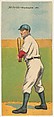 McBride, Washington, American League, from the Mecca Double Folder series (T201), Mecca Cigarettes, Commercial color lithograph