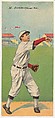 M. Brown, Chicago, National League, from the Mecca Double Folder series (T201), Mecca Cigarettes, Commercial color lithograph
