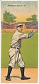 Donovan, Detroit, American League, from the Mecca Double Folder series (T201), Mecca Cigarettes, Commercial color lithograph