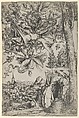 The Temptation of St. Anthony, Lucas Cranach the Elder  German, Woodcut; second state of two (Hollstein)