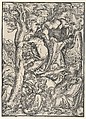 Christ on the Mount of Olives, Lucas Cranach the Elder (German, Kronach 1472–1553 Weimar), Woodcut