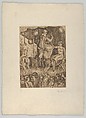 Fair and Circus, scene 1, Louis-Robert Antral  French, Engraving