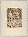 Fair and Circus, scene 5, Louis-Robert Antral  French, Engraving
