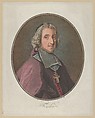 Portrait of Fénelon, Pierre Michel Alix  French, Color aquatint