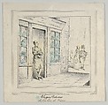 Polignac Patissier de l'ex-Cour de France, Marie-Alexandre Alophe  French, Colored lithograph