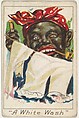 A White Wash, from the Baseball Comics series (T203), P.H. Mayo & Brother, Richmond, Virginia American, Commercial color lithograph
