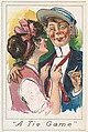 A Tie Game, from the Baseball Comics series (T203), P.H. Mayo & Brother, Richmond, Virginia American, Commercial color lithograph