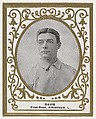 Davis, 1st Base, Athletics, American League, from the Baseball Players (Ramlys) series (T204) issued by the Mentor Company to promote Ramly and T.T.T. Turkish Cigarettes, Mentor Company, Boston American, Photolithograph