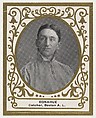 Donahue, Catcher, Boston, American League, from the Baseball Players (Ramlys) series (T204) issued by the Mentor Company to promote Ramly and T.T.T. Turkish Cigarettes, Mentor Company, Boston American, Photolithograph