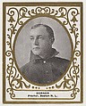 Dorner, Pitcher, Boston, National League, from the Baseball Players (Ramlys) series (T204) issued by the Mentor Company to promote Ramly and T.T.T. Turkish Cigarettes, Mentor Company, Boston  American, Photolithograph