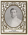 Graham, Catcher, Boston, National League, from the Baseball Players (Ramlys) series (T204) issued by the Mentor Company to promote Ramly and T.T.T. Turkish Cigarettes, Mentor Company, Boston American, Photolithograph