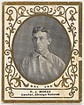 P.J. Moran, Catcher, Chicago, National League, from the Baseball Players (Ramlys) series (T204) issued by the Mentor Company to promote Ramly and T.T.T. Turkish Cigarettes, Mentor Company, Boston  American, Photolithograph