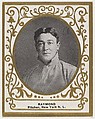 Raymond, Pitcher, New York, National League, from the Baseball Players (Ramlys) series (T204) issued by the Mentor Company to promote Ramly and T.T.T. Turkish Cigarettes, Mentor Company, Boston  American, Photolithograph