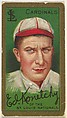 Ed Konetchy, St. Louis Cardinals, National League, from the "Baseball Series" (Gold Borders) set (T205) issued by the American Tobacco Company, American Tobacco Company, Commercial color lithograph