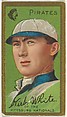 Kirb White, Pittsburgh Pirates, National League, from the "Baseball Series" (Gold Borders) set (T205) issued by the American Tobacco Company, American Tobacco Company, Commercial color lithograph