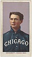 Dougherty, Chicago, American League, from the White Border series (T206) for the American Tobacco Company, American Tobacco Company, Commercial lithograph