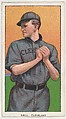 Ball, Cleveland, from the White Border series (T206) for the American Tobacco Company, American Tobacco Company, Commercial lithograph