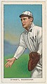 Street, Washington, American League, from the White Border series (T206) for the American Tobacco Company, American Tobacco Company, Commercial lithograph