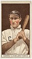 John B. Adams, Cleveland, American League, from the Brown Background series (T207) for the American Tobacco Company, American Tobacco Company, Commercial lithograph