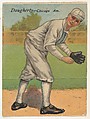 Dougherty, Chicago, American League, from the Mecca Double Folder series (T201), Mecca Cigarettes, Commercial color lithograph