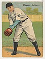 Dygert, Baltimore, from the Mecca Double Folder series (T201), Mecca Cigarettes, Commercial color lithograph