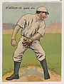 Wallace, St. Louis, American League, from the Mecca Double Folder series (T201), Mecca Cigarettes, Commercial color lithograph