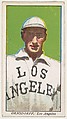 Ornsdorff, Los Angeles, from the "Obak Baseball Players" set (T212), issued by the American Tobacco Company to promote Obak Mouthpiece Cigarettes, American Tobacco Company, Commercial color lithograph